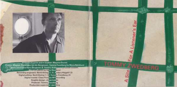 Tommy Zwedberg : A Site For A Listener's Ear (CD, Album)
