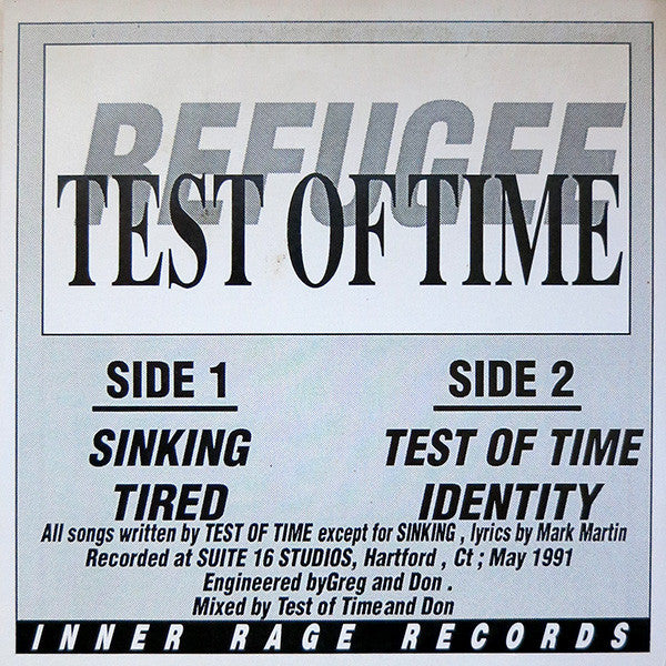 Test Of Time (2) : Refugee (7")