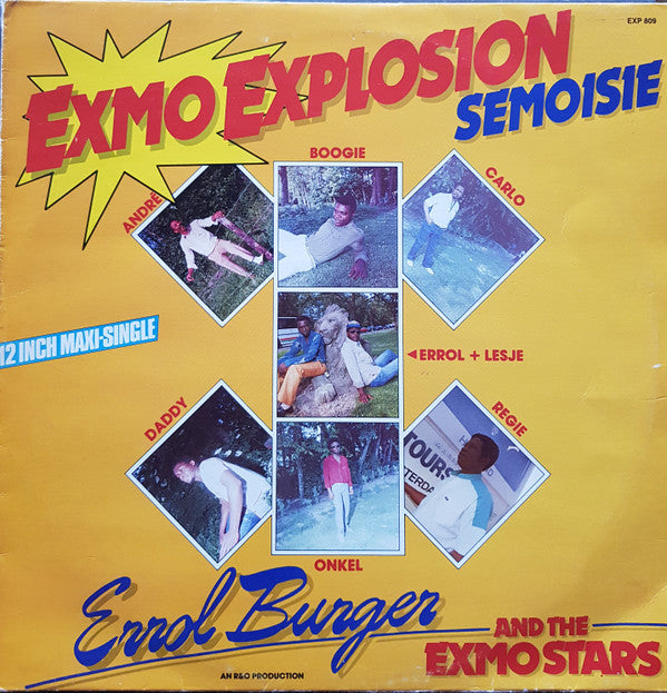 Errol Burger And The Exmo Stars : Exmo Explosion Semoisie (12")