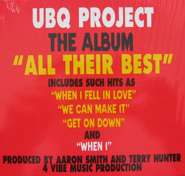 UBQ Project : All Their Best (2x12", Album, Comp)