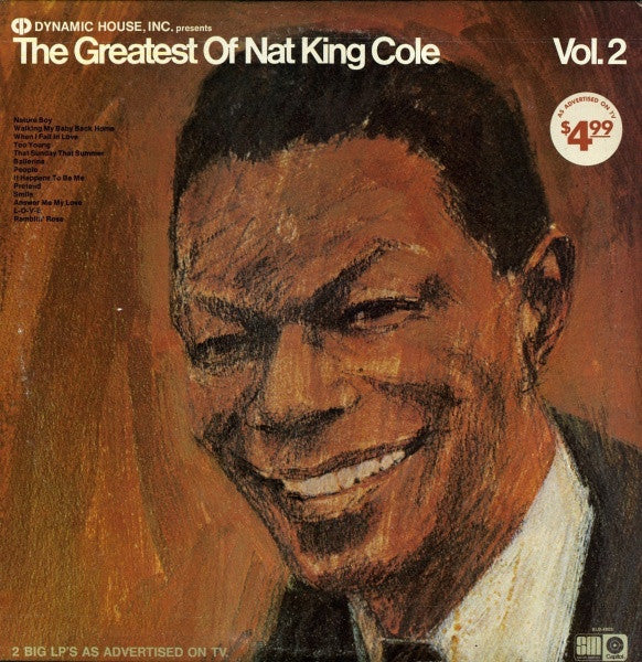 Nat King Cole : The Greatest Of Nat King Cole (2xLP, Album, Comp, Jac)