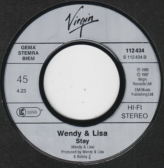 Wendy & Lisa : Satisfaction (7", Single)