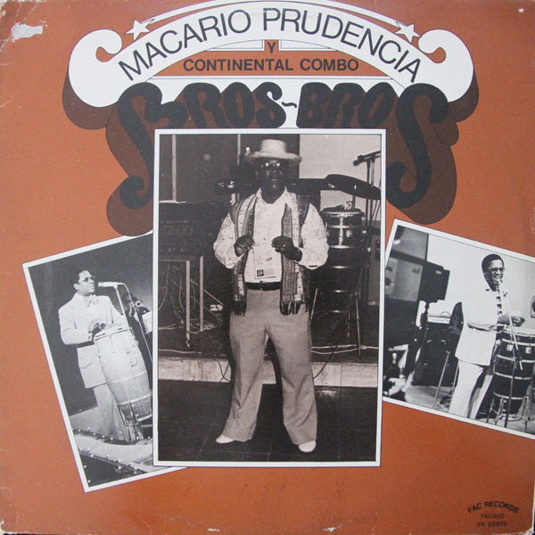 Macario Prudencia Y Continental Combo (2) : Bros-Bros (LP, Album)