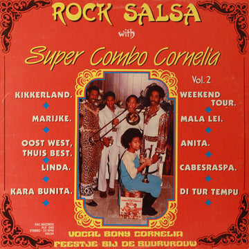 Super Combo Cornelia : Rock Salsa With Super Combo Cornelia Vol. 2 (LP)