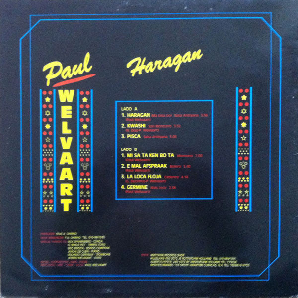 Paul Welvaart : Haragan (LP)