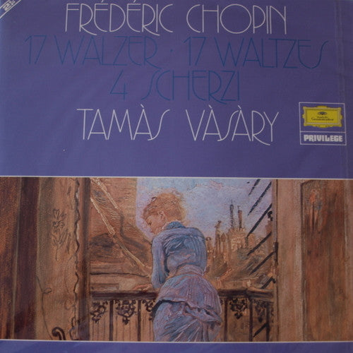 Frédéric Chopin / Tamás Vásáry : 17 Walzer, 4 Scherzi (2xLP, Comp)