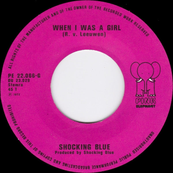 Shocking Blue : Eve And The Apple (7", Single)