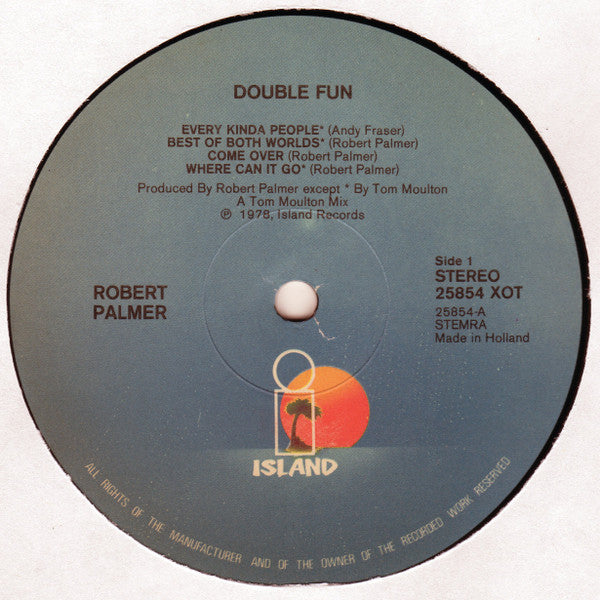 Robert Palmer : Double Fun (LP, Album)