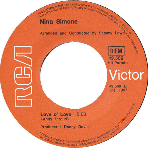 Nina Simone : Révolution ! (7", Single, Mono)