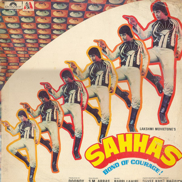 Bappi Lahiri : Sahhas (Bond Of Courage!) (LP, Album, gat)