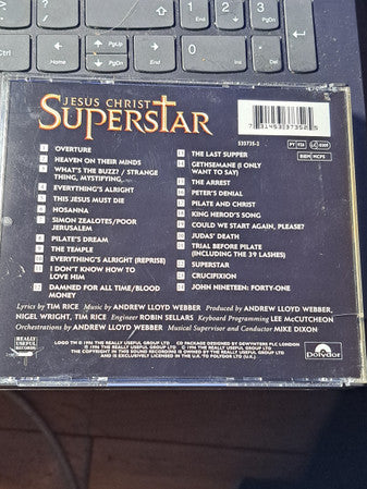 Andrew Lloyd Webber And Tim Rice : Jesus Christ Superstar (2xCD, Album, RE)