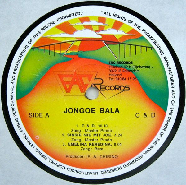 Jongoe Bala : C & D (LP, Album)
