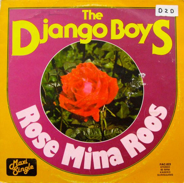 The Django Boys : Rose Mina Roos (12", Maxi)