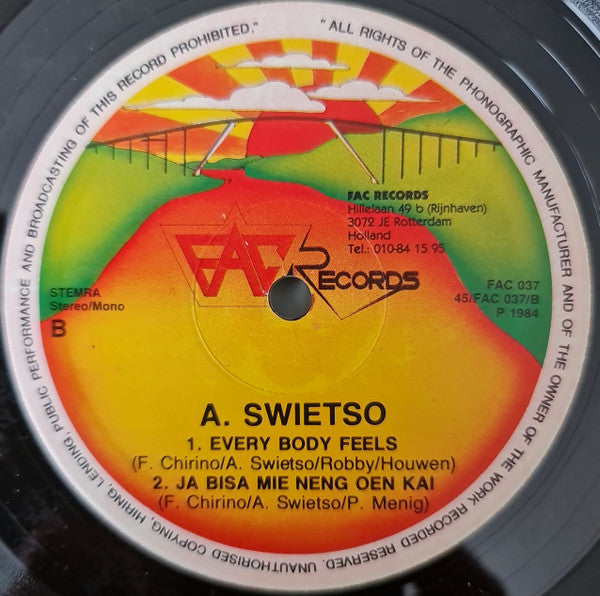 A Swiet So : Wan Dee Sa Doro (12")
