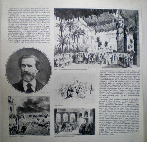 Choeur* et Orchestre du Covent Garden*, Lamberto Gardelli : Choeurs D'Opéras Italiens (LP, RE, Gat)