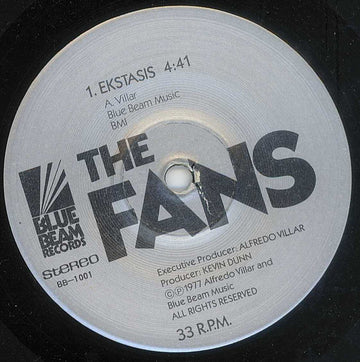 The Fans (4) : Ekstasis (7")