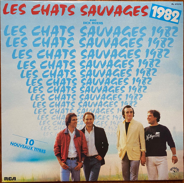 Les Chats Sauvages Avec Dick Rivers : 10 Nouveaux Titres (LP, Album)