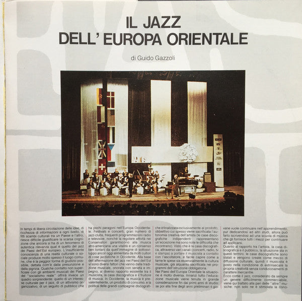 Various : Il Jazz Dell'Europa Orientale (LP, Comp)