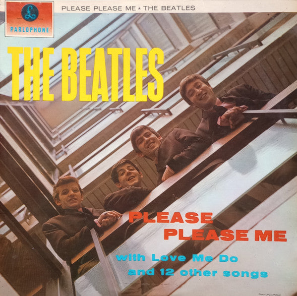 The Beatles : Please Please Me (LP, Album, Fli)