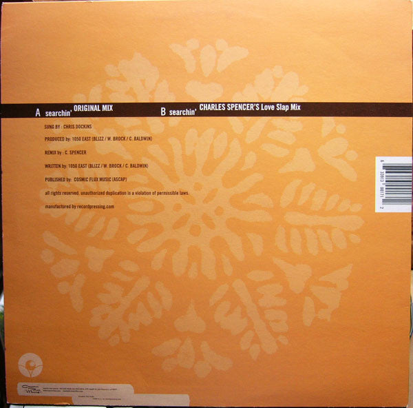 1050 East Featuring Chris Dockins : Searchin' (12")