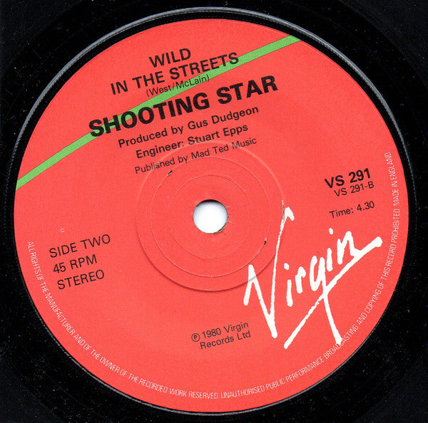 Shooting Star (4) : You've Got What I Need (7", Single)