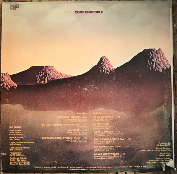 Rustix : Come on people (LP, Album)