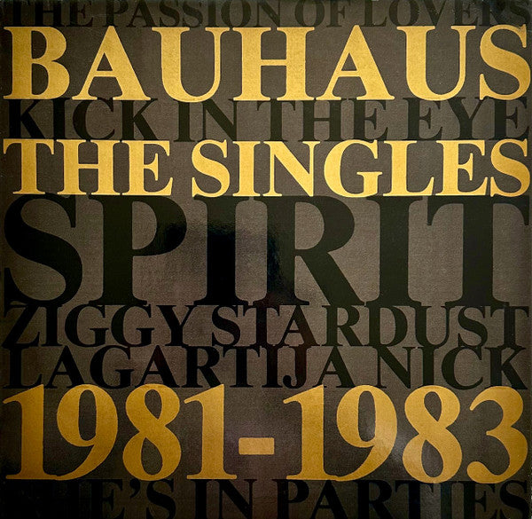 Bauhaus : The Singles 1981-1983 (12", Comp)