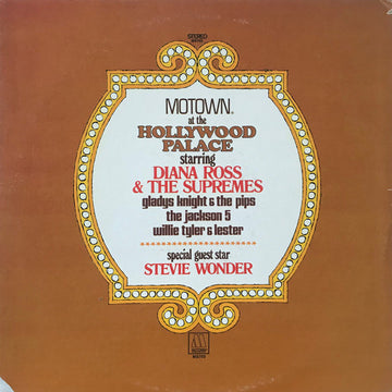 Various : Motown At The Hollywood Palace (LP, Album)