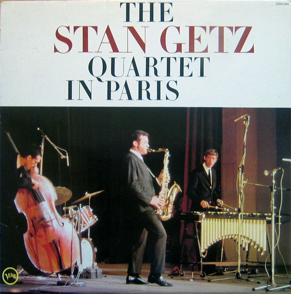 Stan Getz Quartet : Stan Getz Quartet In Paris (LP, Album, RE)