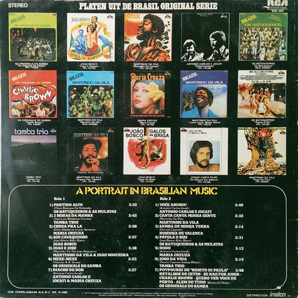 Various : A Portrait In Brasilian Music (LP, Comp)