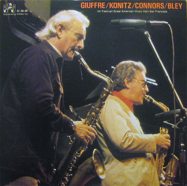 Jimmy Giuffre / Lee Konitz / Bill Connors / Paul Bley : IAI Festival (LP, Album)