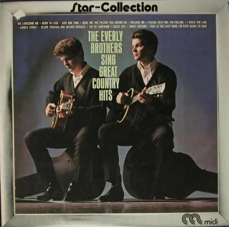 Everly Brothers : Sing Great Country Hits (LP, Album, RE)