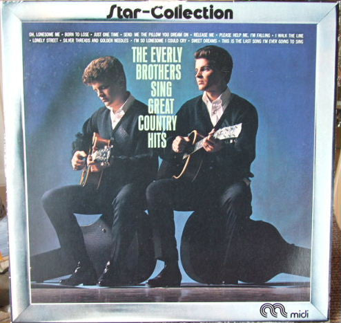 Everly Brothers : Sing Great Country Hits (LP, Album, RE)