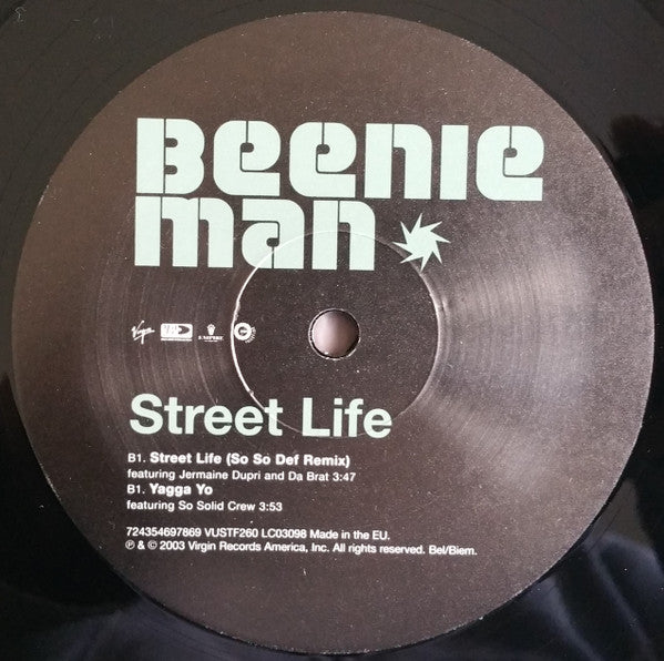 Beenie Man : Street Life (12")