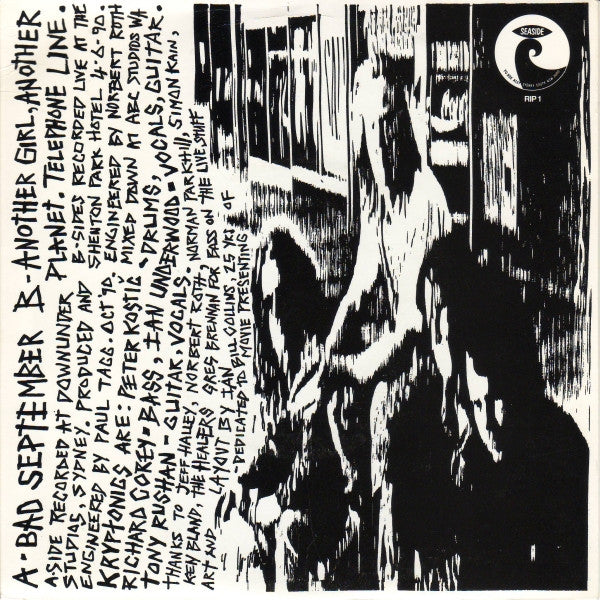 Kryptonics : Bad September (7", EP, Yel)