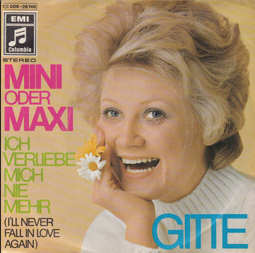 Gitte Hænning : Mini Oder Maxi (7", Single)