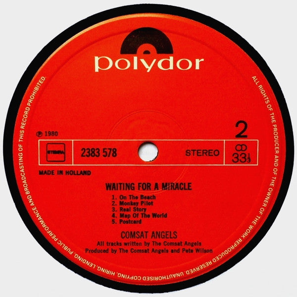 The Comsat Angels : Waiting For A Miracle (LP, Album)