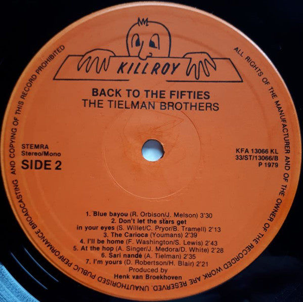 Tielman Brothers : Back To The Fifties (LP, Album)