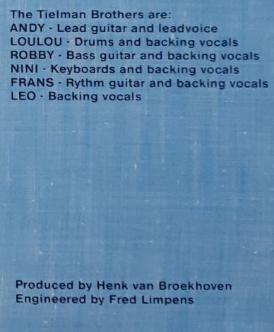 Tielman Brothers : Back To The Fifties (LP, Album)
