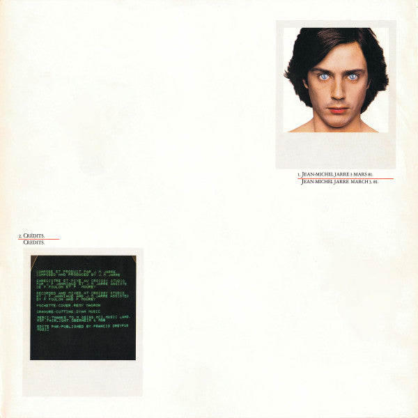 Jean-Michel Jarre : Magnetic Fields (LP, Album)