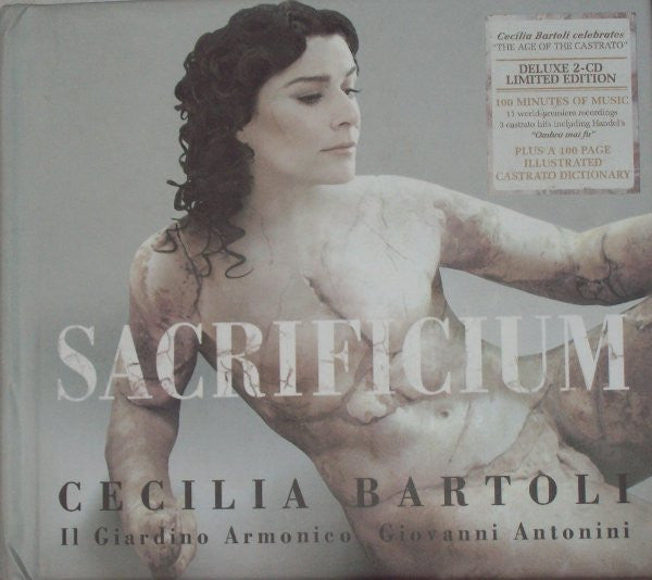 Cecilia Bartoli, Il Giardino Armonico, Giovanni Antonini : Sacrificium (2xCD, Dlx, Ltd)