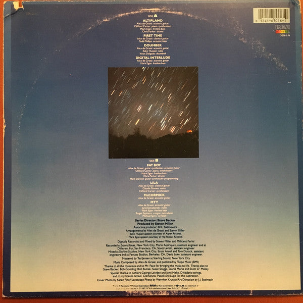 Alex De Grassi : Altiplano (LP, Album)