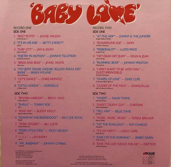 Various : Baby Love (32 Rockin' Great Tracks)  - Volume 2 (2xLP, Comp, Gat)