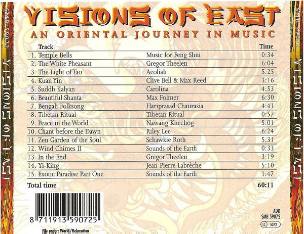 Various : Visions Of East (CD, Comp)