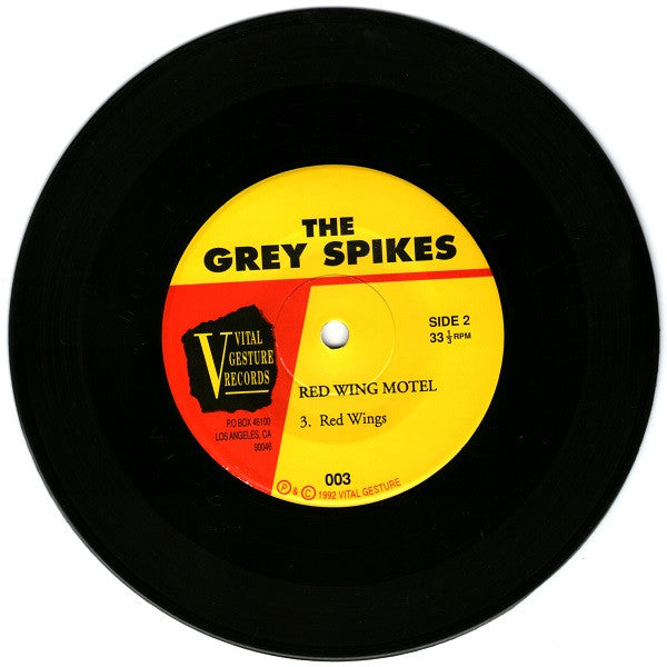 The Grey Spikes : Redwing Motel (7")