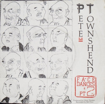 Pete Townshend : Face Dances Pt. 2 (7")