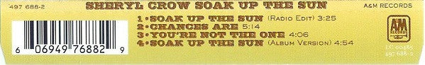 Sheryl Crow : Soak Up The Sun (CD, Single)