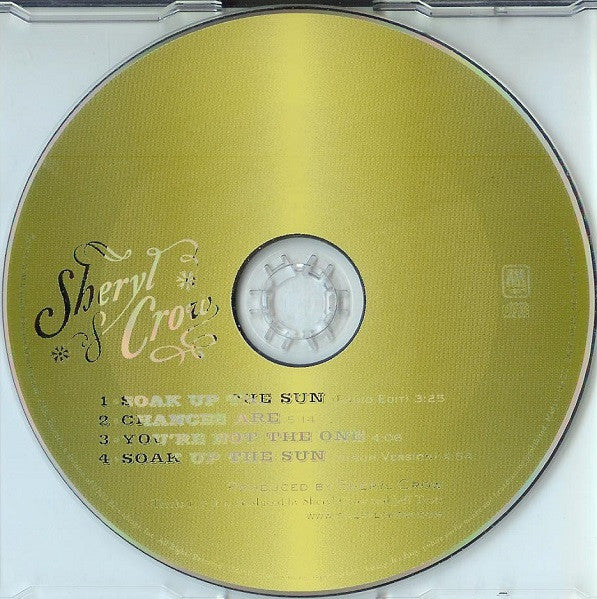 Sheryl Crow : Soak Up The Sun (CD, Single)