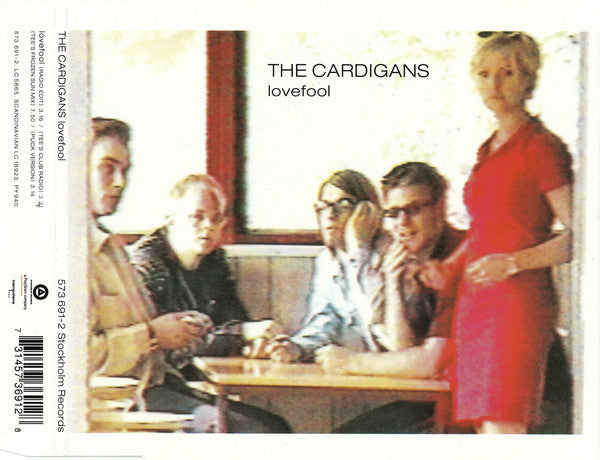 The Cardigans : Lovefool (CD, Single, CD1)