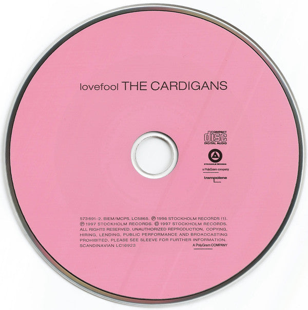 The Cardigans : Lovefool (CD, Single, CD1)